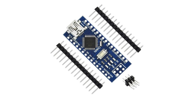 Robocraze Improved Version Nano V3 Board compatible with Arduino | Nano V3 Board with Soldered Pins and USB Cable for Beginners or Robotics Starter Kits Compatible Arduino Nano V3 - Image 2