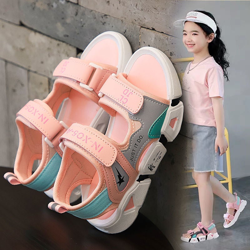 Children'S Sandals 2025 Products Soft-Soled Beach Shoes For Boys And Girls, Fashionable Shoes, Baby Breathable Sandals - Image 5