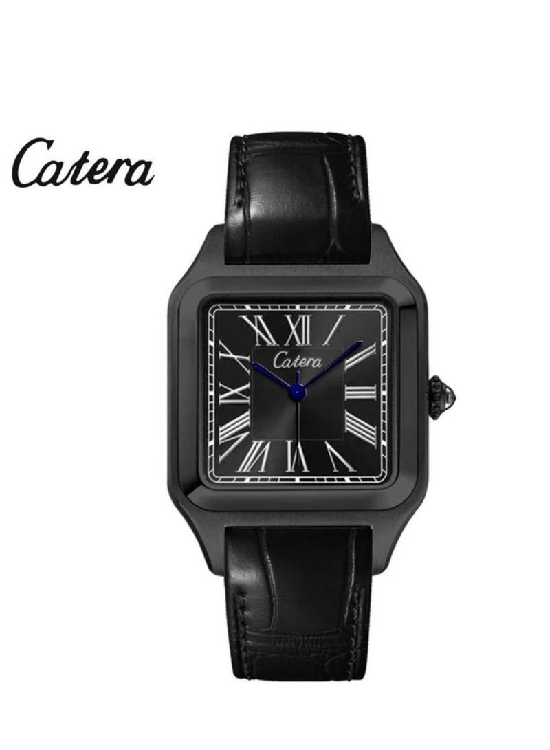 كاتيرا ساعة يد رجالية جلد ضد الماء عصرية و حديثة وبجودة من Catera