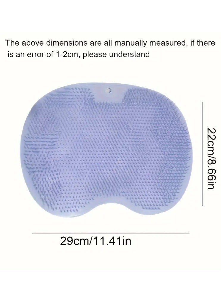 ORiTi Silicone Bath Massage Scrubber Convenient Hanging Hole Design For Foot Brush Deep Clean Exfoliate SPA - Image 4