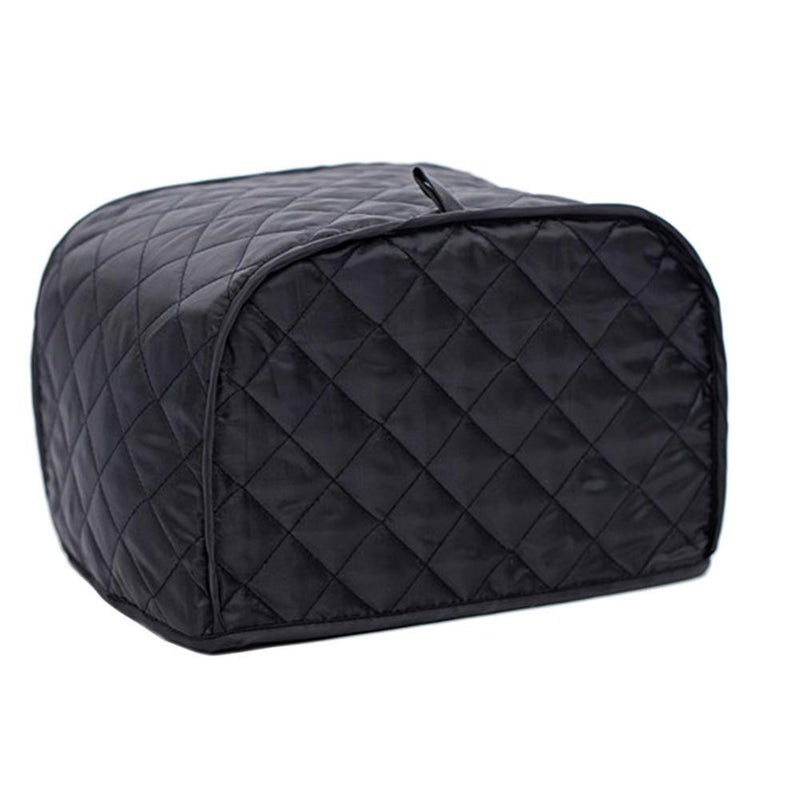 Ruibo Toaster Cover 2 Slicesmall Appliance Cover For KitchenKeep Toaster Free From Dust And Fingerprint 115w X 8d X 8hBlack