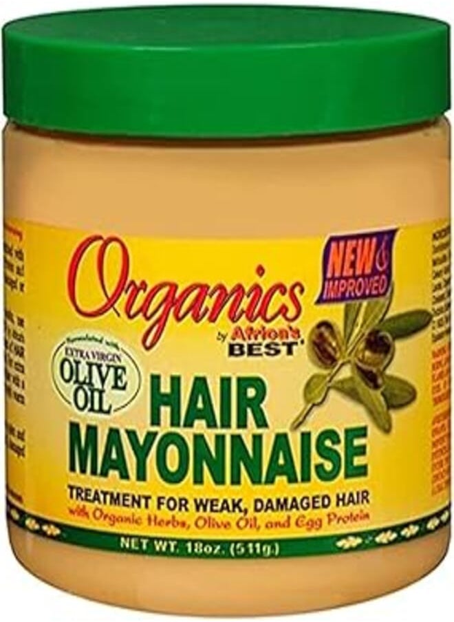 Africa's BEST Africas Best Orig Hair Mayonnaise 15 Ounce Jar (443ml) 