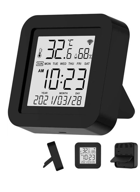 WiFi Temperature Humidity Monitor Wireless Temperature Humidity Sensor with APP Alert Digital Thermometer Hygrometer for Home Pet Garage