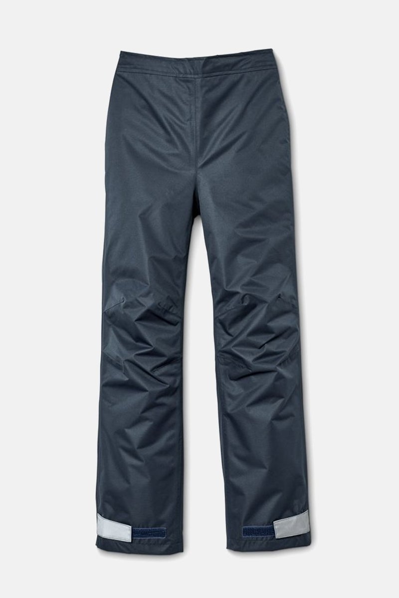 Tchibo Kids Boy Solid Elastic Waistband Rain Pants, Navy Blue - Image 2