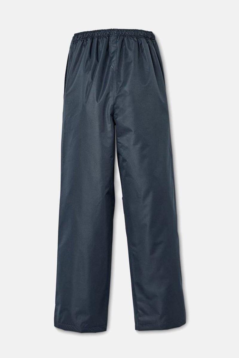Tchibo Kids Boy Solid Elastic Waistband Rain Pants, Navy Blue - Image 3