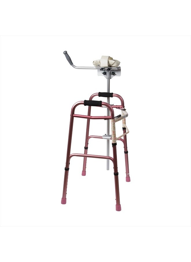 DMI - MABIS Walker Platform Attachment With Adjustable Padded Cuff, No Tools Needed, Attaches to Most Walkers, FSA and HSA Eligible, Made of Lightweight Aluminum, Silver - Image 1