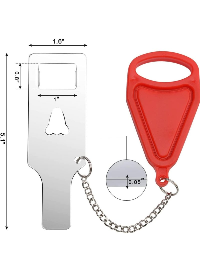 Portable Heavy Duty Home Security Door Lock for Extra Travel Security and Privacy, Ideal for Travel, Home, Apartments, Hotels, School for an Extra multicolour-363 - Image 4