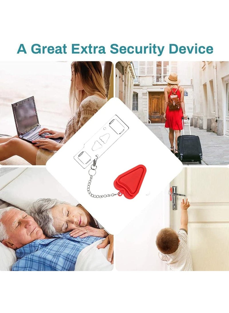 Portable Heavy Duty Home Security Door Lock for Extra Travel Security and Privacy, Ideal for Travel, Home, Apartments, Hotels, School for an Extra multicolour-363 - Image 5