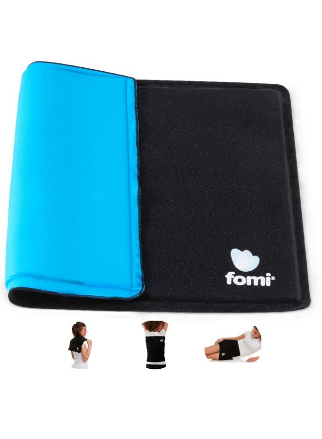 FOMI Ium Large Hot Cold Solid Gel Pack By Fomi Care | 18” X 12” | Soft, Comfortable Ice Wrap For Back, Shoulder, Knee, Thigh Pain Relief | Oversized, Flexible Cool Compress | Freezable, Microwaveable - Image 1