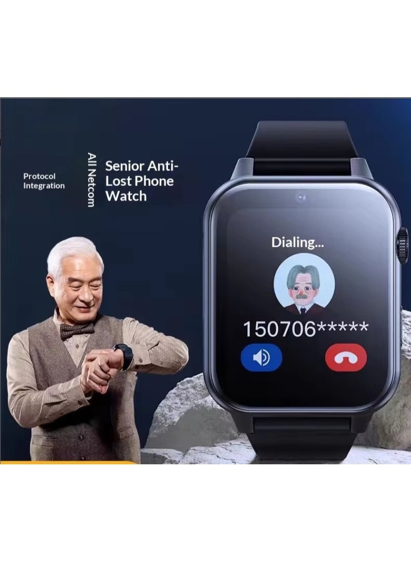 Android Smart Watch GPS Tracker for Seniors & Children, 1.83-inch Screen, Anti-Lost Positioning Wristband - Image 2