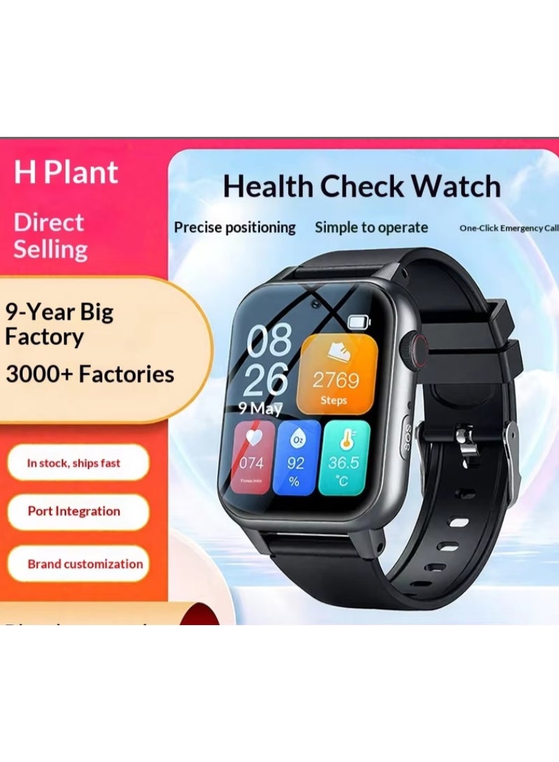 Android Smart Watch GPS Tracker for Seniors & Children, 1.83-inch Screen, Anti-Lost Positioning Wristband - Image 3