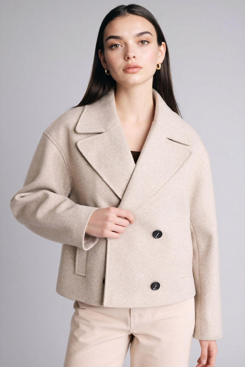 DeFacto Beige Woman Regular Fit Cachet Casual - Image 5