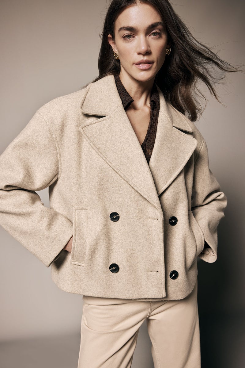 DeFacto Beige Woman Regular Fit Cachet Casual - Image 1