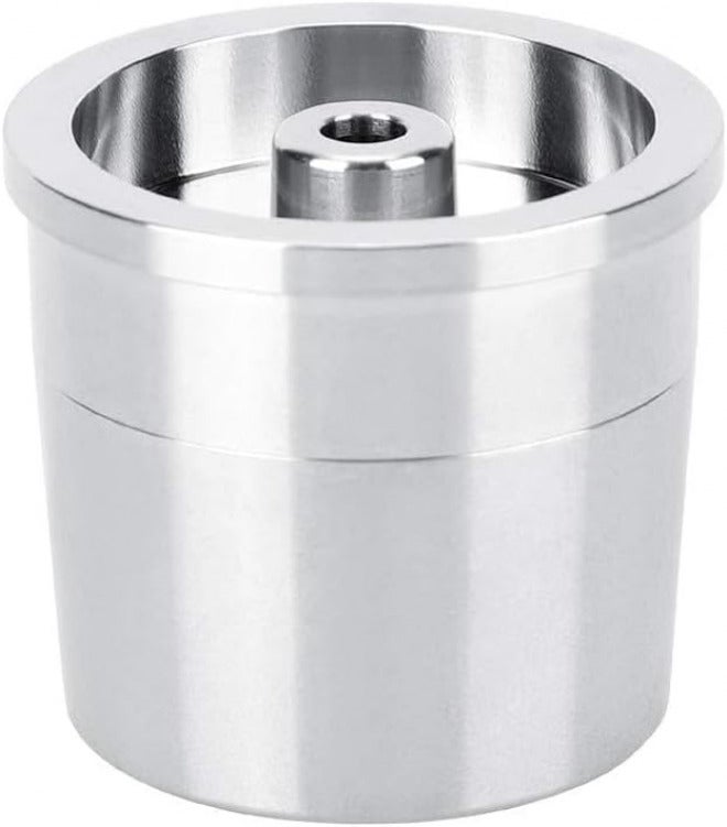 Stainless Steel Coffee Filter, Reusable Capsule Shell for illy Machine, 304 Stainless Steel Reusable Coffee Filter with Small Round Holes for Effective Filtration, Portable and Eas - Image 1