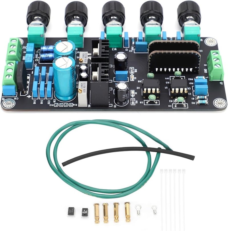 AD827 Premium Stereo Preamplifier Tone Board with Bass Treble Control PCB - Image 1