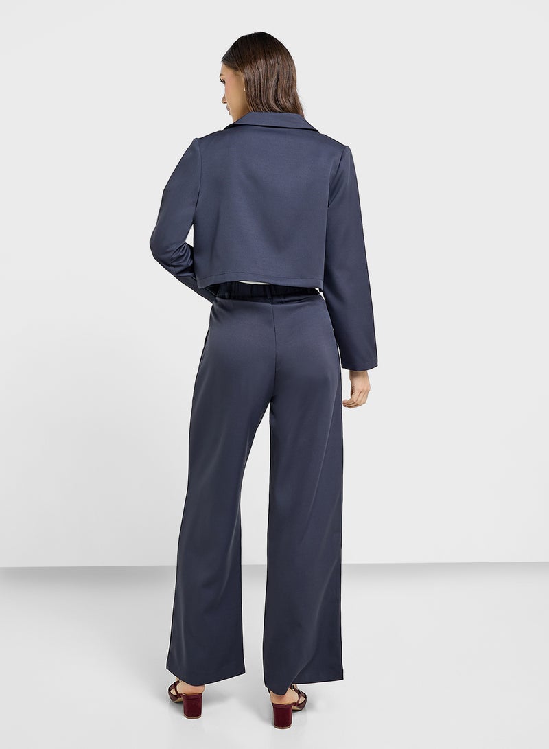 ELLA Cropped Blazer & Pant Set  - Image 2