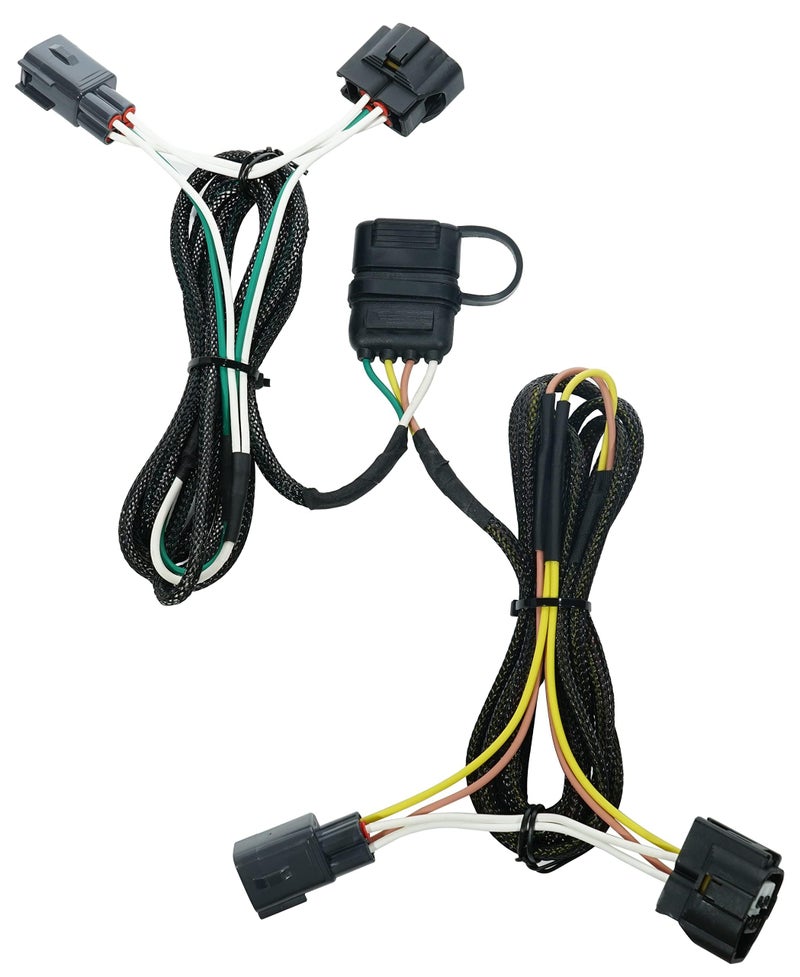 Oyviny Custom 4 Pin Trailer Wiring Harness 55329 for 19952002 Dodge Ram 150025003500 and 19952003 Dodge Dakota Factory Tow Package Required
