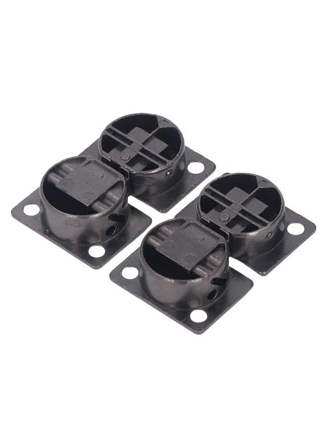 Thoraya 2Pcs Cabinet Door Hinge Zinc Alloy Corrosion Resistance 90 Degrees Cabinet Hinges for Wardrobe Cupboard Flip Down Door  - Image 3