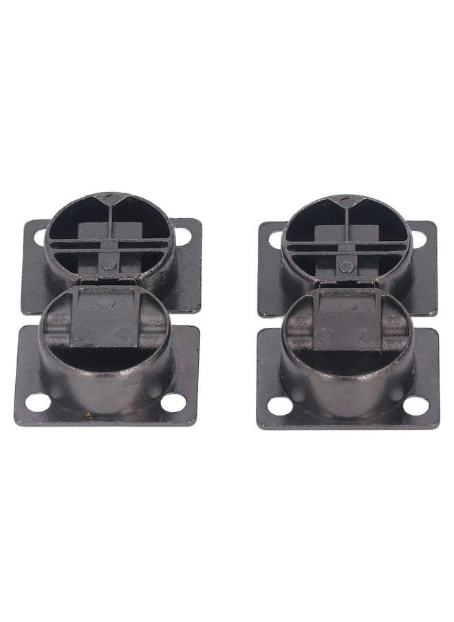 Thoraya 2Pcs Cabinet Door Hinge Zinc Alloy Corrosion Resistance 90 Degrees Cabinet Hinges for Wardrobe Cupboard Flip Down Door  - Image 2