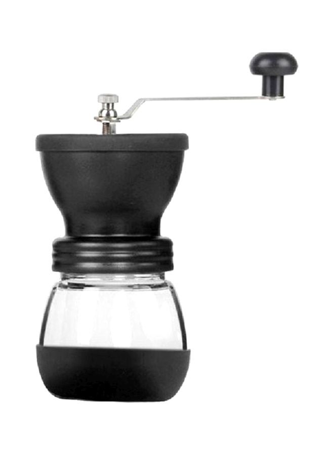 Sharpdo Portable Whole Body Washable Household Manual Coffee Bean Grinder Machine Jar Black/Clear/Silver - Image 1