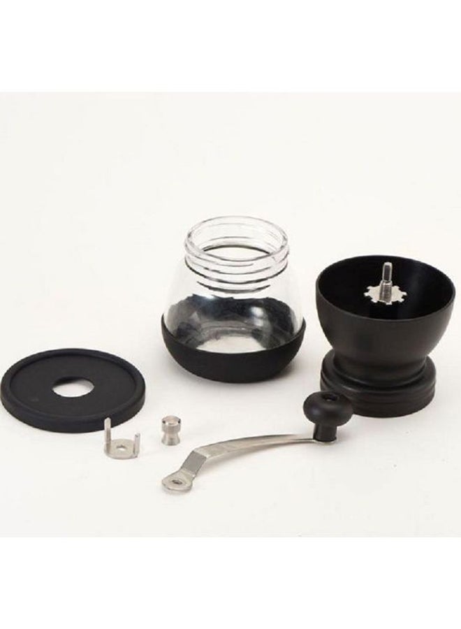 Sharpdo Portable Whole Body Washable Household Manual Coffee Bean Grinder Machine Jar Black/Clear/Silver - Image 3