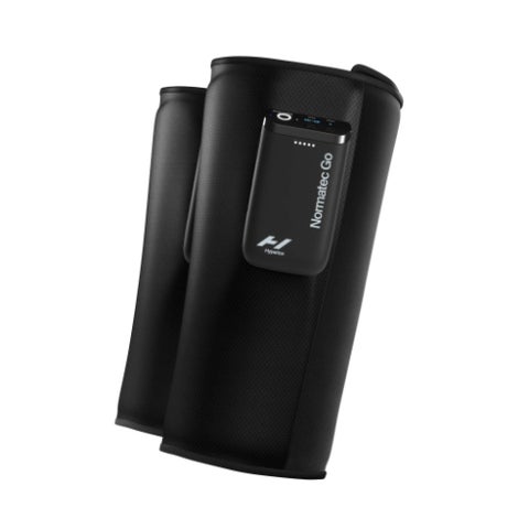 Hyperice Normatec Go Calf Recovery System with Patented Dynamic Compression Massage Technology Targeted Relief for Pain and Inflammation FSAHSA Approved