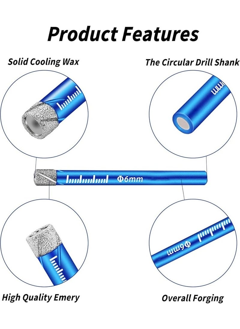 TABa Original 12MM Vacuum Diamond Granite Dry Cutting Punch Suitable for Glass, Tile, Ceramic, Porcelain, Angle Grinding 1 Piece  - Image 3