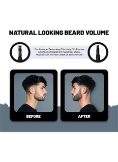 VOID Homme Beard Filler Pencil (Dark Brown) - Sweat & Waterproof, Smudge-proof, Cover Patches Instantly & Get Natural Beard Fullness  - Image 2