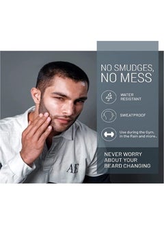 VOID Homme Beard Filler Pencil (Dark Brown) - Sweat & Waterproof, Smudge-proof, Cover Patches Instantly & Get Natural Beard Fullness  - Image 4