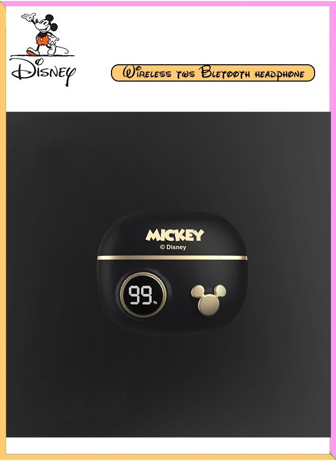 Disney - Disney TWS Earphones Bluetooth 5.2 Wireless headphone Noise Reduction Headphones Earbuds HiFi Sports Waterproof Headset - Image 1