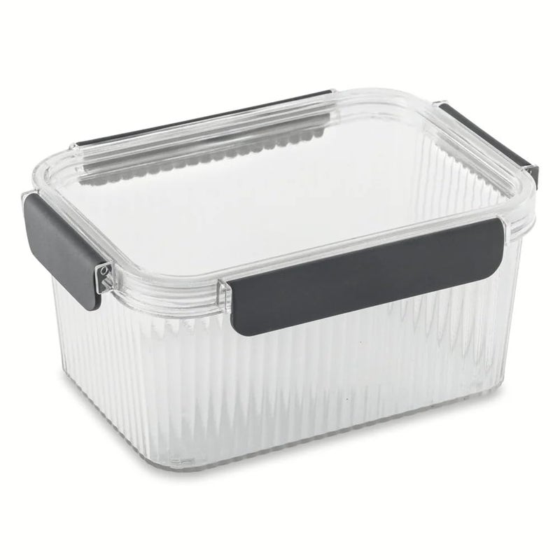 Ribbed Food Storage Container Set 3 Piece Airtight Kitchen Organizers 7 3 Cup 20 5 Cup 21 3 Cup - Image 5