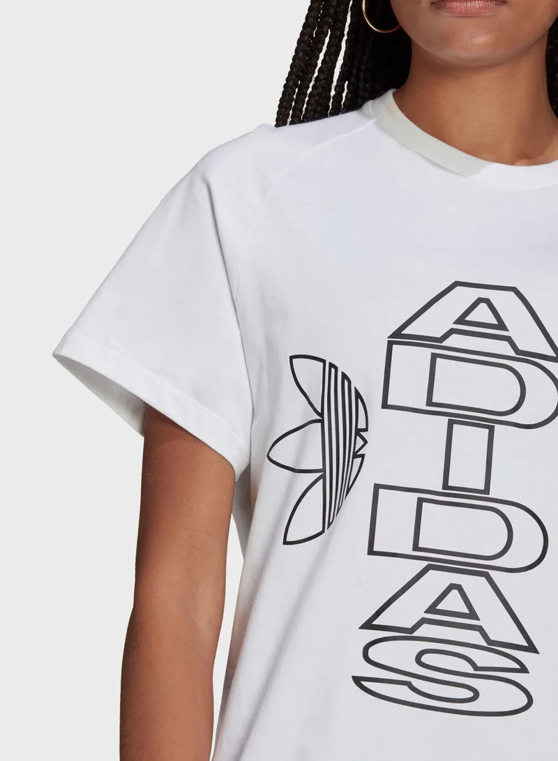 adidas Originals Trefoil T-Shirt Dress