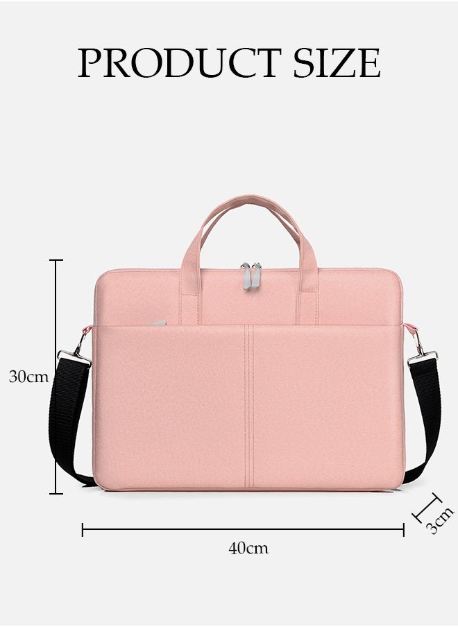 DUNISO - 15.6 Inch Laptop Bag with Multi Compartment Lightweight Laptop Hand Bag Crossbody Bag Travel Business Briefcase Water-Resistant Dust-proof Shoulder Messenger Bag for Men and Women Work Office - Image 1