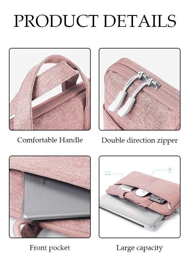 DUNISO - 15.6 Inch Laptop Bag with Multi Compartment Lightweight Laptop Hand Bag Crossbody Bag Travel Business Briefcase Water-Resistant Dust-proof Shoulder Messenger Bag for Men and Women Work Office - Image 1