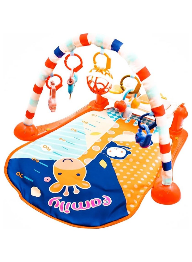 Foot Pedal Piano Baby Gym Play Mat Fitness Frame - Image 1