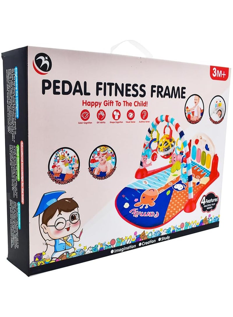 Foot Pedal Piano Baby Gym Play Mat Fitness Frame - Image 3