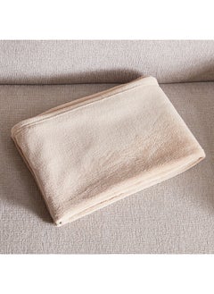 Home Box Ontario Solid Coral Fleece Throw 170x120 cm  - Image 4