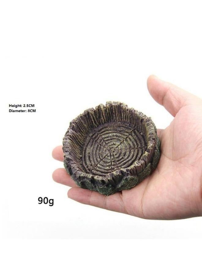 أطباق ماء الزواحف وأوعية الطعام