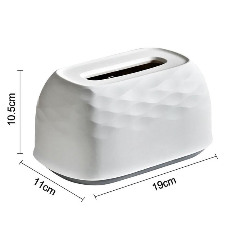 Naivete Facial Tissue Holder with Adhesive Sticker, Decorative Napkins, Tissue Dispenser Organizer Tissue Box for Car Hotel Decoration, (Pack of 1, Multi Colour) - Image 2