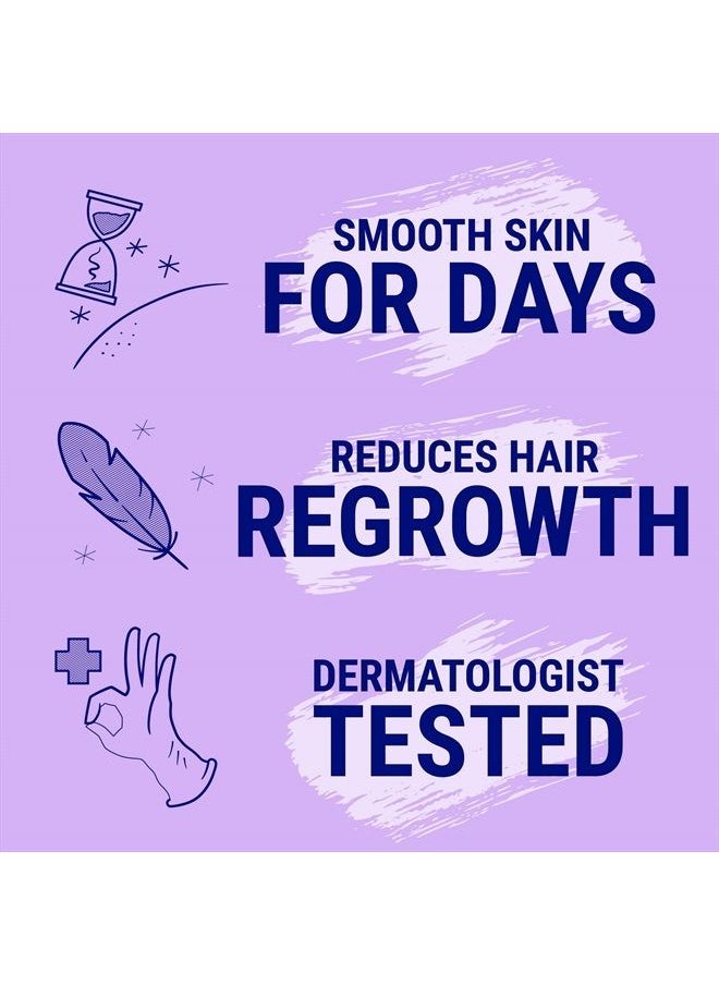 Nair Hair Removal Body Cream With Aloe and Water Lily, Leg and Body Hair Remover, 9 Oz Bottle  - Image 4