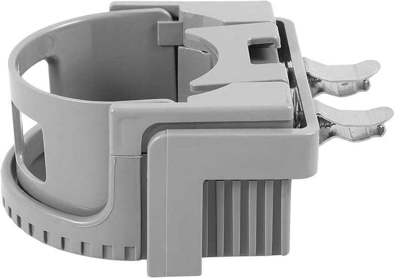 Universal Car Air Vent Cup Holder Gray Plastic Water Bottle Holder Compatible Most Vehicles - Image 1