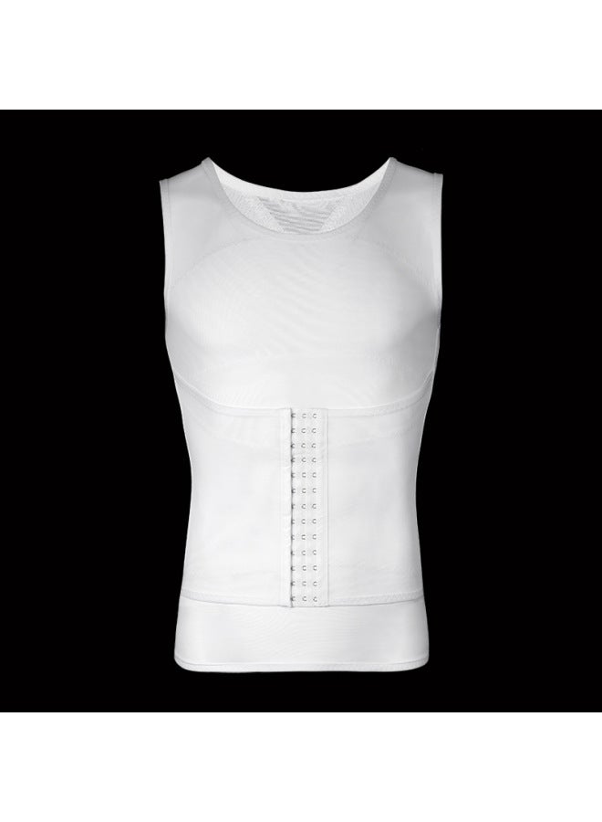 New Men's Lightweight Shaping Garment Shaping Waist Invisible Corset Belly Controlling Tight Vest Shaping Garment Ny041