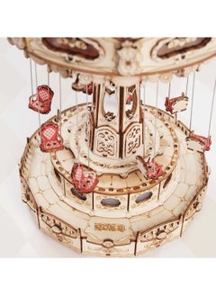 ROKR 3D Wooden Puzzle Swing Ride DIY Music Box  - Image 3