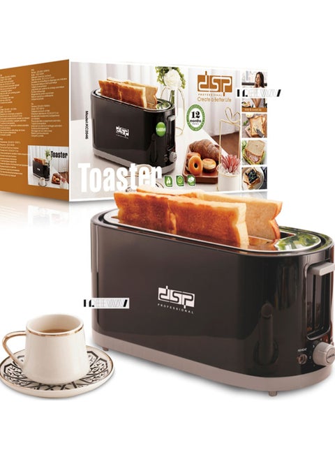 Large 4 Slice Toaster/7 Temperature Option/1400 Watts(KC2046)