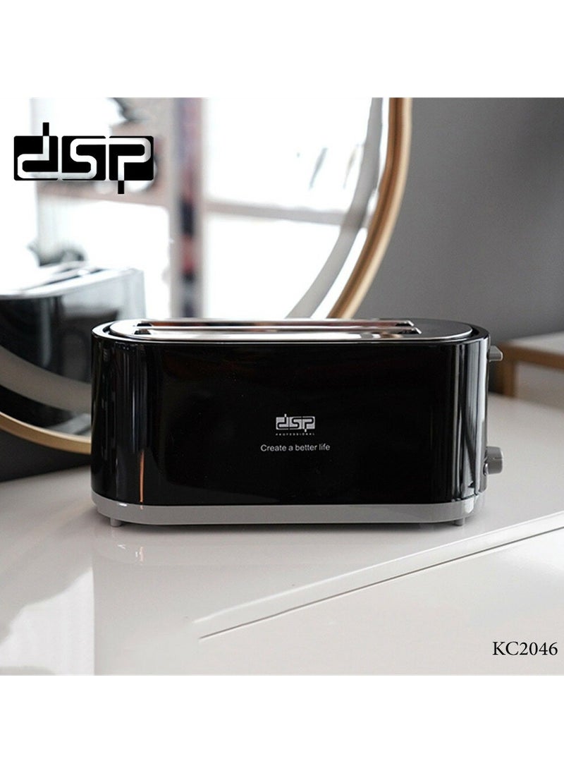 Large 4 Slice Toaster/7 Temperature Option/1400 Watts(KC2046)