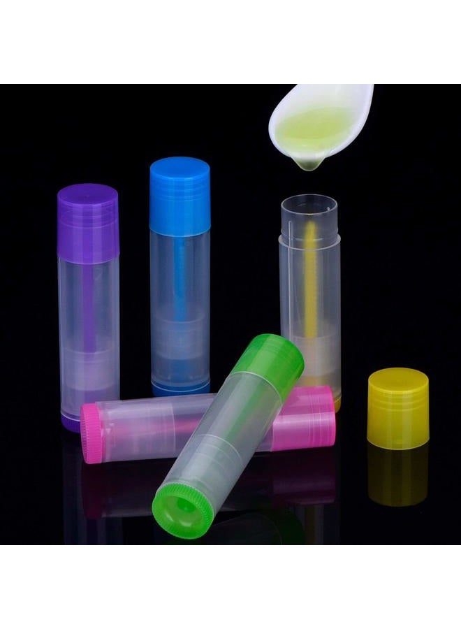 ONWON 24 PCS Lip Balm Empty Bottles Lip Balm Container Clear Tubes with Twist Bottom and Top Cap, 3/ 16Oz (5.5ml) - Image 3