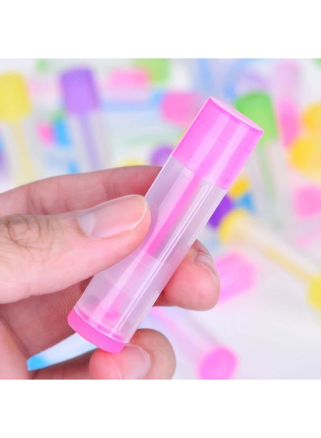 ONWON 24 PCS Lip Balm Empty Bottles Lip Balm Container Clear Tubes with Twist Bottom and Top Cap, 3/ 16Oz (5.5ml) - Image 2
