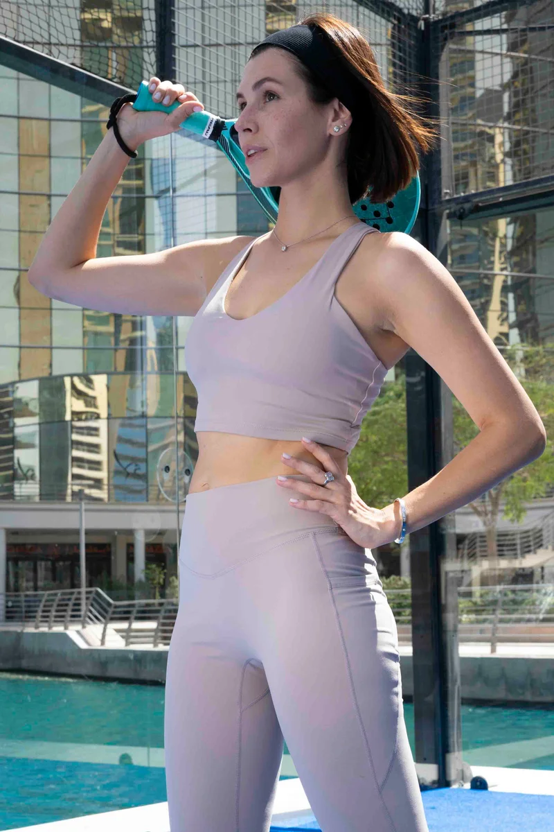 SVL Women's Sports Bra - Beige - SVL