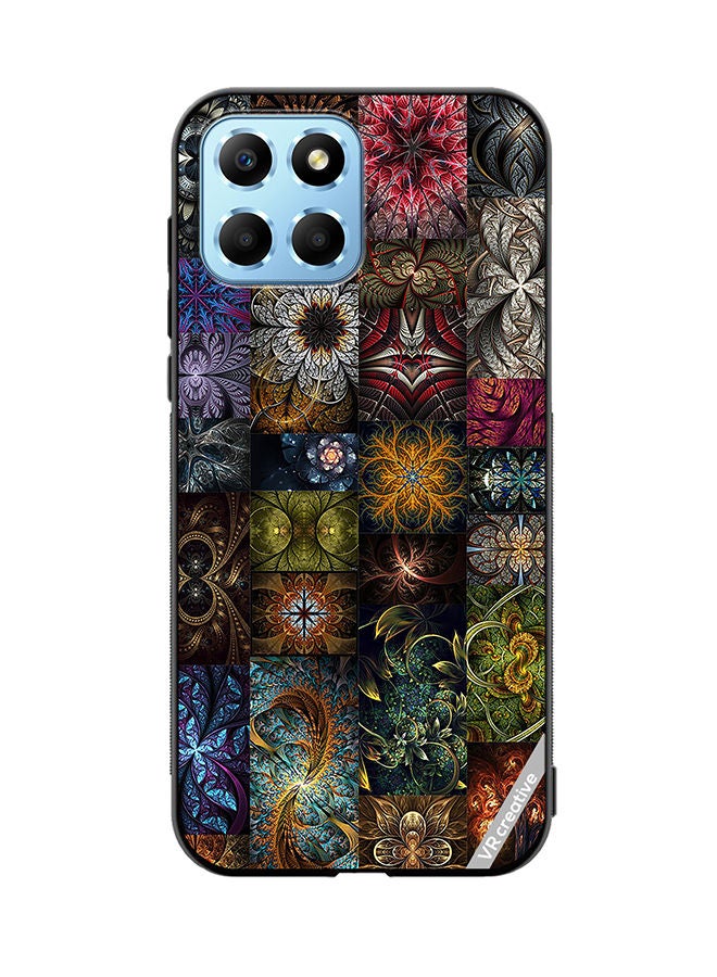 VR CREATIVE Protective Case Cover For Honor X8 5G 30 Mind Blowing Pieces Of Algorithmic Fractal Art Design Multicolour - Image 1