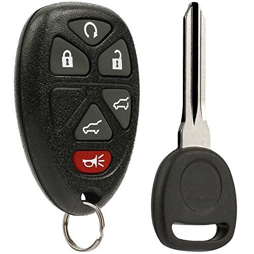 USARemote Ignition Key + Key Fob Keyless Entry Remote fits 2007-2014 Chevy Tahoe, Suburban, Cadillac Escalade, GMC Yukon (fits Part # 15913427, 20869057, 22756462) - Image 1